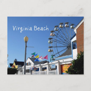 Virginia Beach Vergnügungspark Postkarte