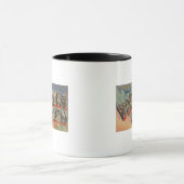 Virginia Beach, Virginia - Große Briefmarkenszenen Tasse (Zentrum)
