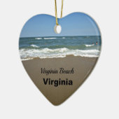 Virginia Beach, Virginia Keramik Ornament (Links)