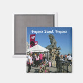 Virginia Beach, Virginia Magnet (Vorderseite/Rückseite)