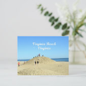 Virginia Beach, Virginia Postkarte (Stehend Vorderseite)