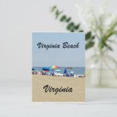 Virginia Beach, Virginia Postkarte (Stehend Vorderseite)