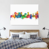Virginia Beach Virginia Skyline Leinwanddruck (Insitu (Schlafzimmer))