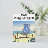 Virginia Beach Virginia USA Reiseplakat (Stehend Vorderseite)
