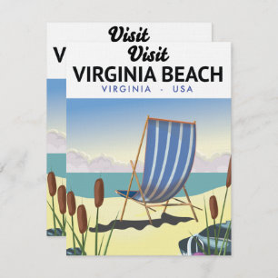 Virginia Beach Virginia USA Reiseplakat