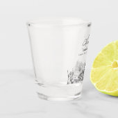 Virginia Beach Wedding Gefallen Personalisierte Ch Schnapsglas (Links)