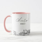 Virginia Beach Wedding Personalisiert Coffee Tasse (Links)