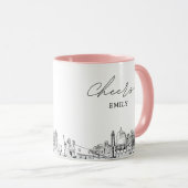 Virginia Beach Wedding Personalisiert Coffee Tasse (VorderseiteRechts)