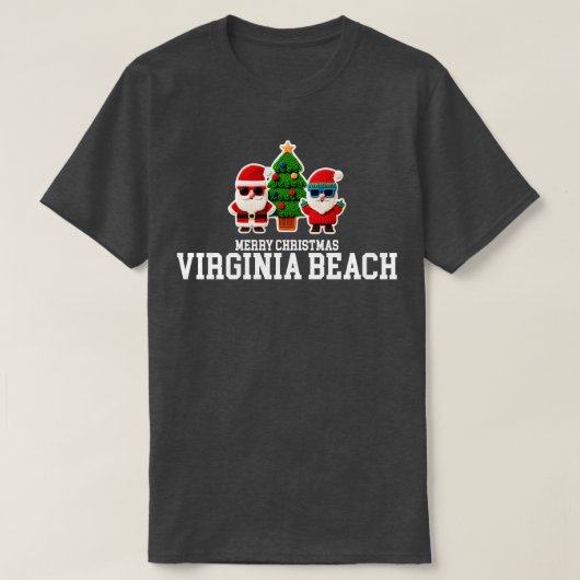 Virginia Beach Xmas T-Shirt (Design vorne)
