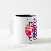 Virginia Beach Zweifarbige Tasse (Vorderseite Links)