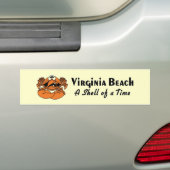 Virginia- Beachkrabbe Autoaufkleber (Auf Auto)