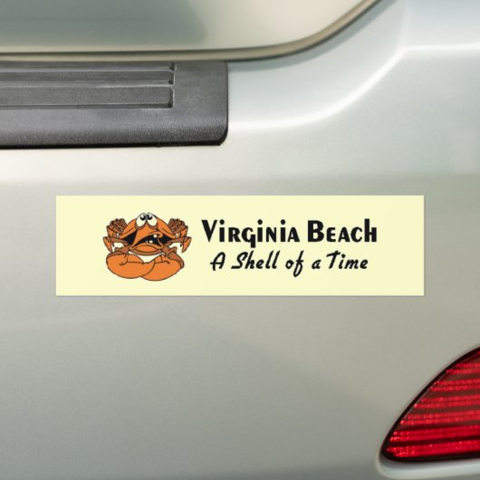 Virginia- Beachkrabbe Autoaufkleber (Auf Auto)