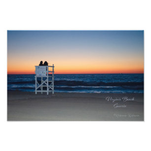 Virginia Beachsunrise Fotodruck