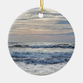 Virginia Beachsunrise Keramik Ornament (Vorne)