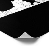 Virginia Bigfoot Sasquatch Funny Appalachian Men K Poster (Ecke)