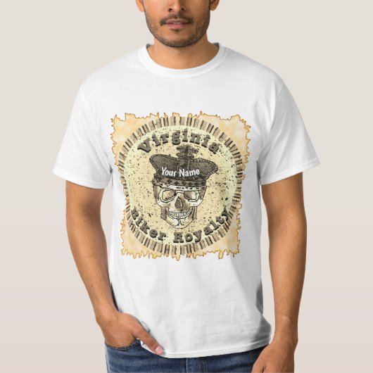 Virginia Biker T-Shirt (Vorderseite)