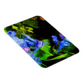 Virginia Bluebell Wildblume Impressionist Magnet (Rechte Seite)