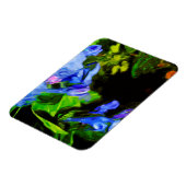 Virginia Bluebell Wildblume Impressionist Magnet (Linke Seite)