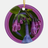 Virginia Bluebells Keramik Keramik Ornament (Vorne)