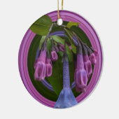 Virginia Bluebells Keramik Keramik Ornament (Links)