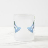 Virginia Bluebells Wildblume Mattglastasse (Mittel)