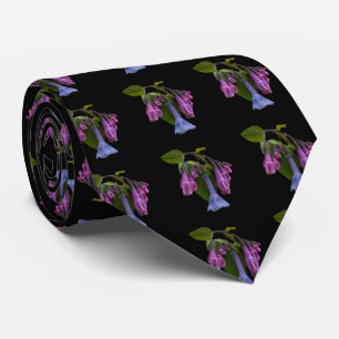 Virginia Bluebells Wildblume Neck Tie Krawatte