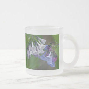 Virginia Bluebells Wildblumen Mattglastasse