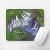 Virginia Bluebells Wildblumen Mousepad (Mit Mouse)
