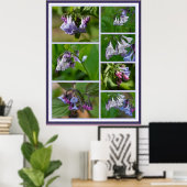 Virginia Bluebells Wildblumen Poster (Heimbüro)