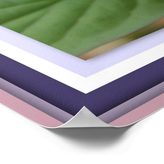 Virginia Bluebells Wildblumen Poster (Ecke)