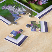 Virginia Bluebells Wildblumen Puzzle (Seite)