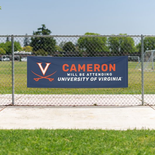 Virginia Cavalier Grad Banner (Insitu)