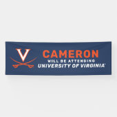 Virginia Cavalier Grad Banner (Horizontal)