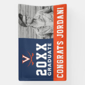 Virginia Cavalier Graduate Banner (Vertikal)