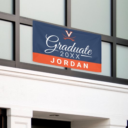 Virginia Cavalier Graduate Banner (Äußeres Gebäude)