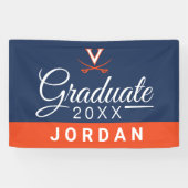 Virginia Cavalier Graduate Banner (Horizontal)