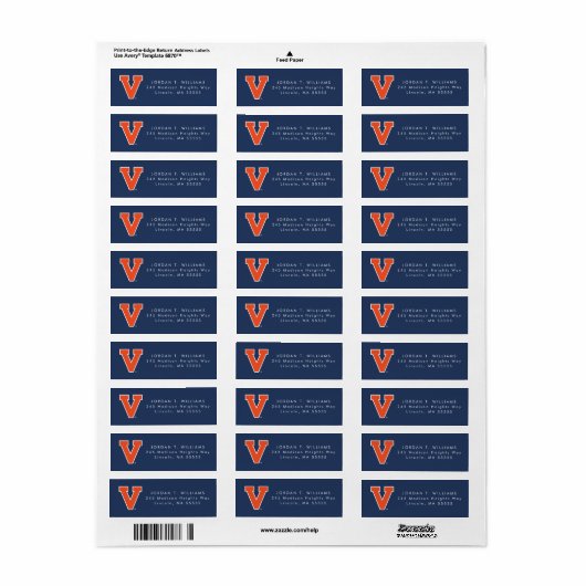 Virginia Cavaliers | ABSCHLUSS (Vorne)