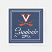 Virginia Cavaliers | ABSCHLUSS Serviette (Vorderseite)
