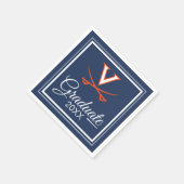Virginia Cavaliers | ABSCHLUSS Serviette (Ecke)