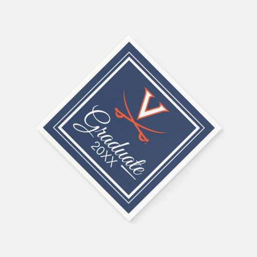 Virginia Cavaliers | ABSCHLUSS Serviette (Ecke)