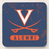 Virginia Cavaliers Alumni erschüttert Getränkeuntersetzer (Vorderseite)