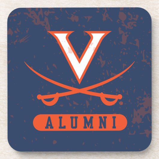 Virginia Cavaliers Alumni erschüttert Getränkeuntersetzer (Vorderseite)
