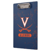 Virginia Cavaliers Alumni erschüttert Klemmbrett (Links)