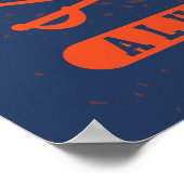 Virginia Cavaliers Alumni erschüttert Poster (Ecke)