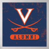 Virginia Cavaliers Alumni erschüttert Poster (Vorne)