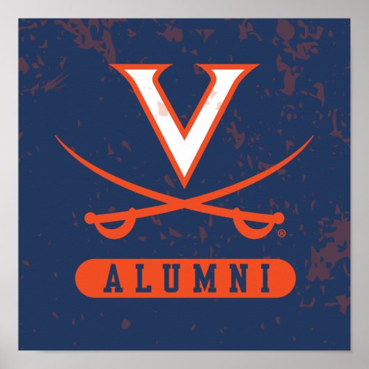 Virginia Cavaliers Alumni erschüttert Poster (Vorne)