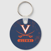 Virginia Cavaliers Alumni erschüttert Schlüsselanhänger (Vorderseite)