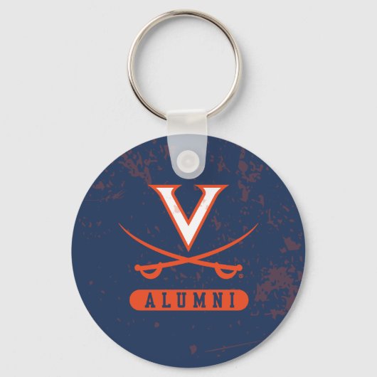 Virginia Cavaliers Alumni erschüttert Schlüsselanhänger (Vorderseite)