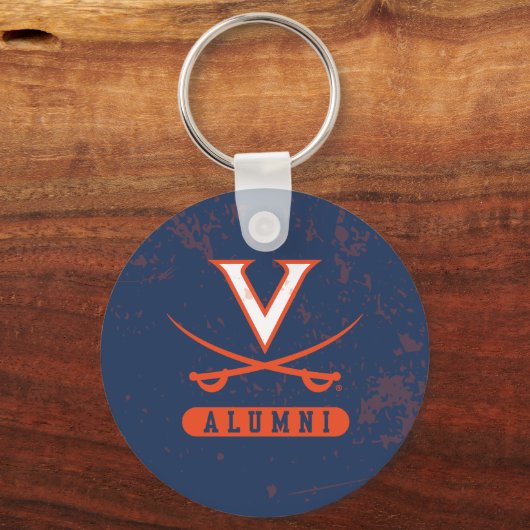 Virginia Cavaliers Alumni erschüttert Schlüsselanhänger (Vorderseite)