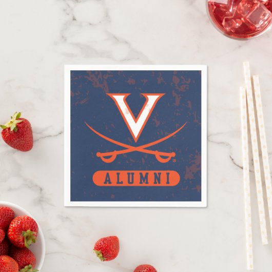 Virginia Cavaliers Alumni erschüttert Serviette (Beispiel)